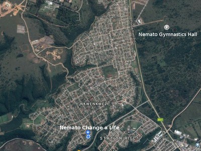 map of Nelson Mandela Township (Nemato)
